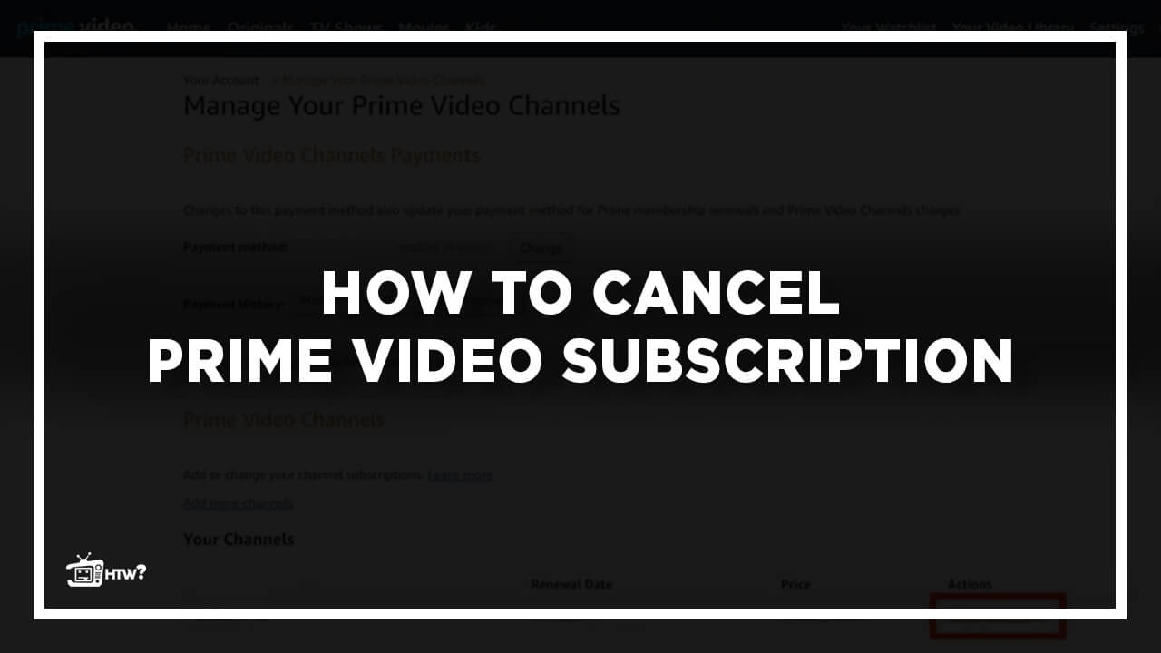 how to cancel amazon prime